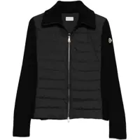 Cardigane Padded Cardigan With High Collar Femei
