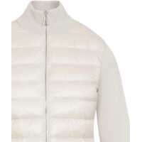 Pulovere Dama - Cardigane Moncler Padded Wool Cardigan With Zip BEIGE Femei (BM 18801499) - B-mall.ro