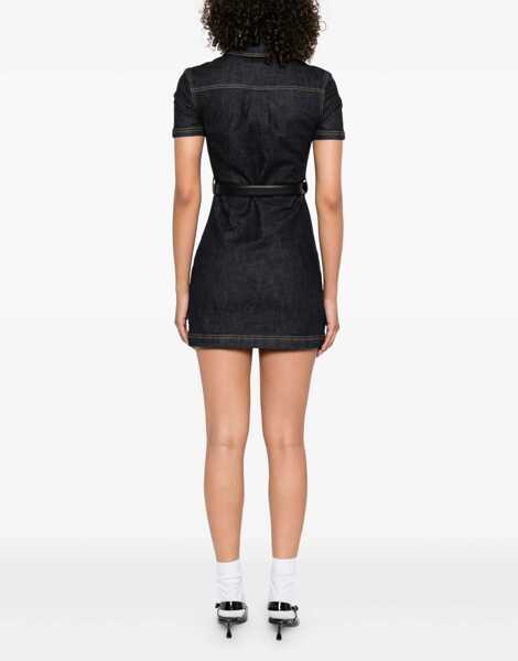 Rochii elegante Self-Portrait Denim Mini Dress BLUE Femei (BM 18801514) 4