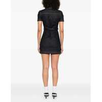 Rochii elegante Dama - Rochii elegante Self-Portrait Denim Mini Dress BLUE Femei (BM 18801514) - B-mall.ro