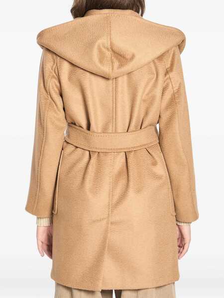 Paltoane Max Mara Rialto Coat BEIGE Femei (BM 18801535) 4
