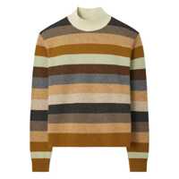 Pulovere Tory Burch Striped Wool Jumper Femei