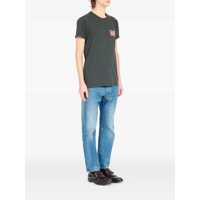Tricouri Maison Margiela pentru Barbati - Tricouri Maison Margiela Maison Margiela Overdyed Cotton IM A Fan T-Shirt Grey Barbati (BM 18802929) - B-mall.ro