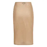 Imbracaminte Dama pagina 242 - Fuste Prada Prada Cotton Midi Skirt Beige Femei (BM 18803055) - B-mall.ro