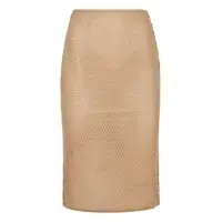 Fuste Prada Cotton Midi Skirt Femei