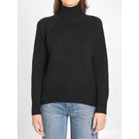 Pulovere Turtleneck In Wool And Cashmere Femei