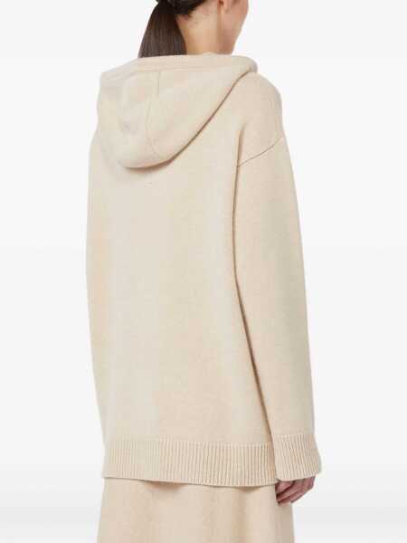 Pulovere Max Mara Sweatshirt In Wool And Cashmere Beige Femei (BM 18803094) 2