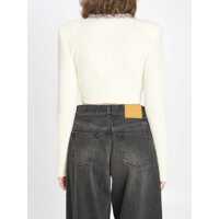 Imbracaminte Dama pagina 239 - Cardigane Self-Portrait Embellished Trim Cardigan Beige Femei (BM 18803220) - B-mall.ro