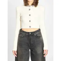Cardigane Embellished Trim Cardigan Femei