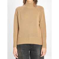 Pulovere Turtleneck In Wool And Cashmere Femei