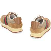 Sneakers Gucci pentru Barbati - Sneakers Gucci Gucci Re-Motion Low-Top Sneakers Beige Barbati (BM 18803643) - B-mall.ro