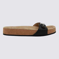 Balerini Balenciaga Black Scholl Flats Femei