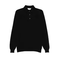 Tricouri Polo Lardini Lardini Long-Sleeved Wool Polo