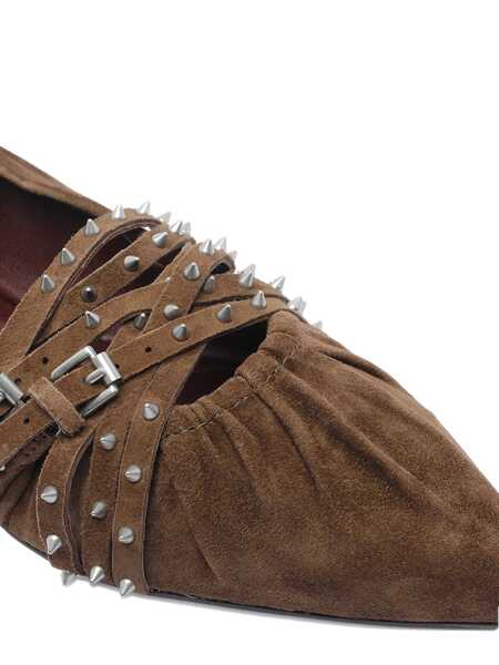 Balerini ASH Ash Flat Shoes Brown Femei (BM 18804528) 4