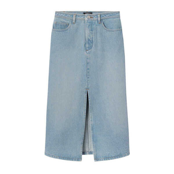 Fuste A.P.C. A.P.C. Jupe Georgia NOIR DELAVE Femei (BM 18804696) 1