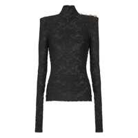 Topuri Balmain Top 'Barocco' Pattern Femei