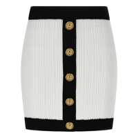 Fuste Balmain Two-Tone Miniskirt Femei
