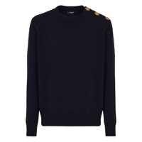 Pulovere Balmain 'Leone Catena' Button Sweater Barbati