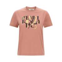 Tricouri Fendi 'Fendi Roma 1925' T-Shirt Femei