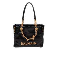 Genti de mana Balmain 1945 Soft Small Calfskin Bag Femei