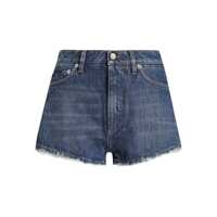 Pantaloni casual Dolce & Gabbana Logo Plate Shorts Femei