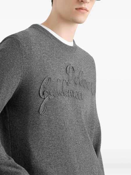 Pulovere Dolce & Gabbana Dolce & Gabbana Grey Sweater With Dolce & Gabbana Logo GREY Barbati (BM 18805620) 4