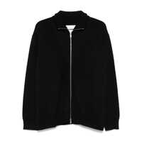 Cardigane Jil Sander Black Cardigan In Technical Knit Jil Sander Barbati