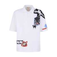 Tricouri Polo Marni Marni Graphic Patch Polo Barbati