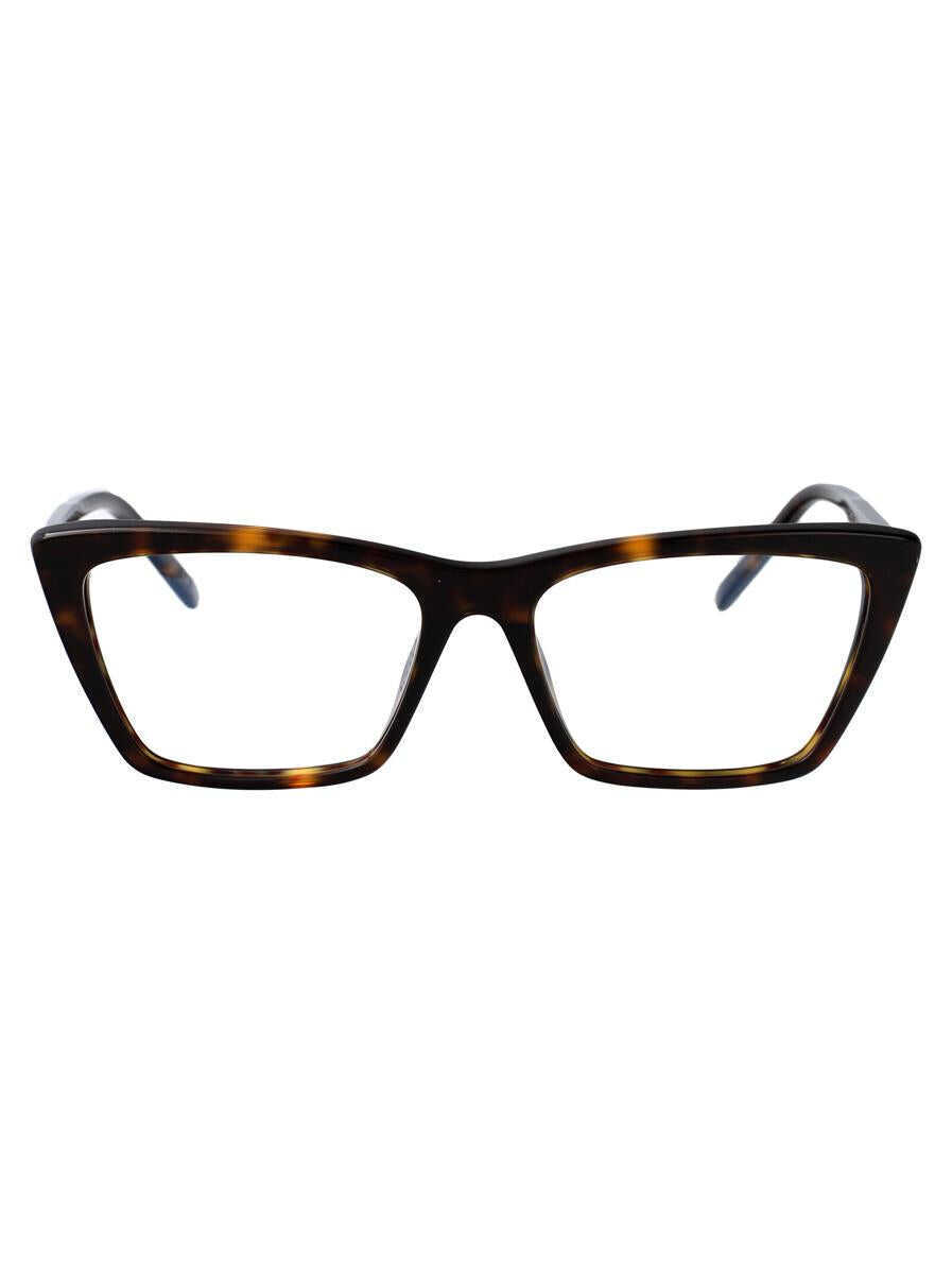 Ochelari de soare Saint Laurent Saint Laurent Eyewear Optical HAVANA-HAVANA-TRANSPARENT Femei (BM 18806814) 1