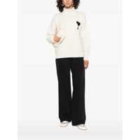 Imbracaminte Dama pagina 540 - Pulovere AMI Paris AMI Paris Sweaters WHITE Femei (BM 18806904) - B-mall.ro
