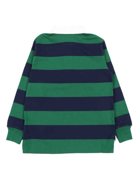 Bluze Ralph Lauren LSYDRUGBYM8-KNIT SHIRTS-RUGBY Green Fete (BM 18807117) 2