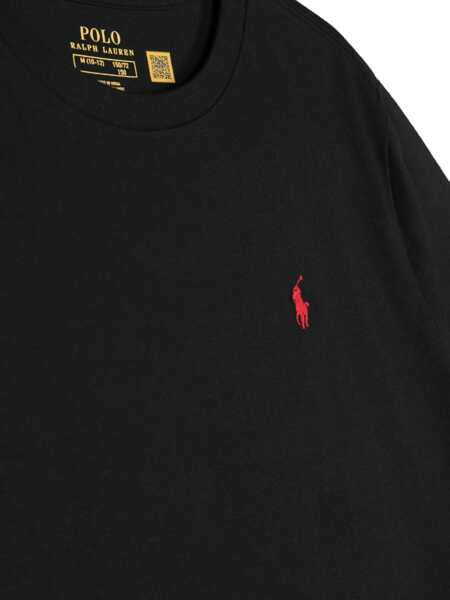 Tricouri Ralph Lauren SS CN-TOPS-T-SHIRT Black   Fete (BM 18807168) 3