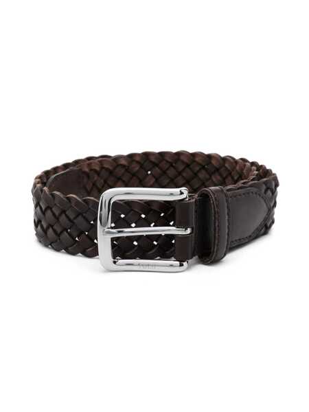 Curele Ralph Lauren WSTEND BRAID-BELT-MEDIUM Brown Fete (BM 18807183) 1