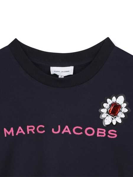 Tricouri Marc Jacobs T-SHIRT Blue Fete (BM 18807285) 3
