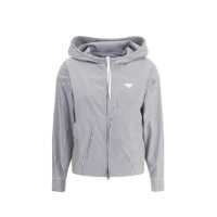 Jachete Prada Striped hooded Jacket Femei