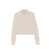 Pulovere Fendi FF Wool and Cashmere Sweater Femei