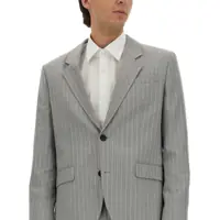 Costume pentru Barbati - Costume Hugo Boss Slim Fit Suit With Striped Pattern GREY Barbati (BM 18807496) - B-mall.ro