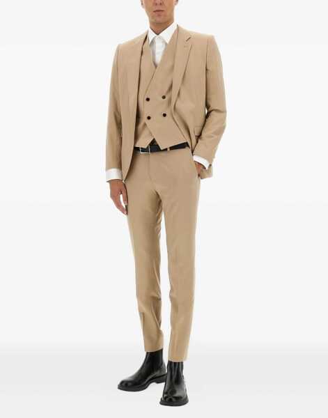 Costume Hugo Boss Slim Fit Three Piece Suit BEIGE Barbati (BM 18807514) 2