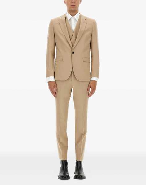 Costume Hugo Boss Slim Fit Three Piece Suit BEIGE Barbati (BM 18807514) 1