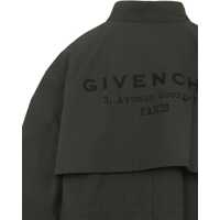 Imbracaminte Dama pagina 38 - Geci Parka Givenchy Oversized Parka With Logo Print GREEN Femei (BM 18807520) - B-mall.ro