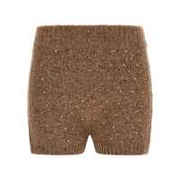 Pantaloni casual Pinko Wool Shorts Femei
