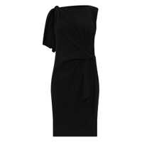 Rochii Moschino Black Wool Dress Femei