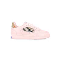 Sneakers Burberry Leather And Check Terrace Women'S Sneakers Femei