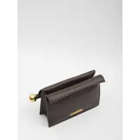 Genti de mana JACQUEMUS Dama - Genti de mana JACQUEMUS Small Rond Carr Pouch BROWN Femei (BM 18809964) - B-mall.ro