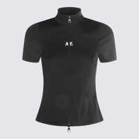 Topuri Courrèges Top Nero Femei
