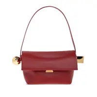 Genti de mana Jacquemus Le Rond Carré Small Shoulder Bag Femei
