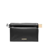 Genti de mana Jacquemus The Rond Carré Clutch Femei