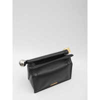Genti de mana JACQUEMUS Dama - Genti de mana JACQUEMUS Rond Carr Pouch Black Femei (BM 18811596) - B-mall.ro