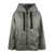 Max Mara Max Mara Ice Gray Padded Drip-Proof Canvas Jacket With Hood GRAY
