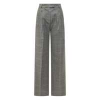 Pantaloni casual Des_Phemmes Des Phemmes Pants In Prince Of Wales Femei